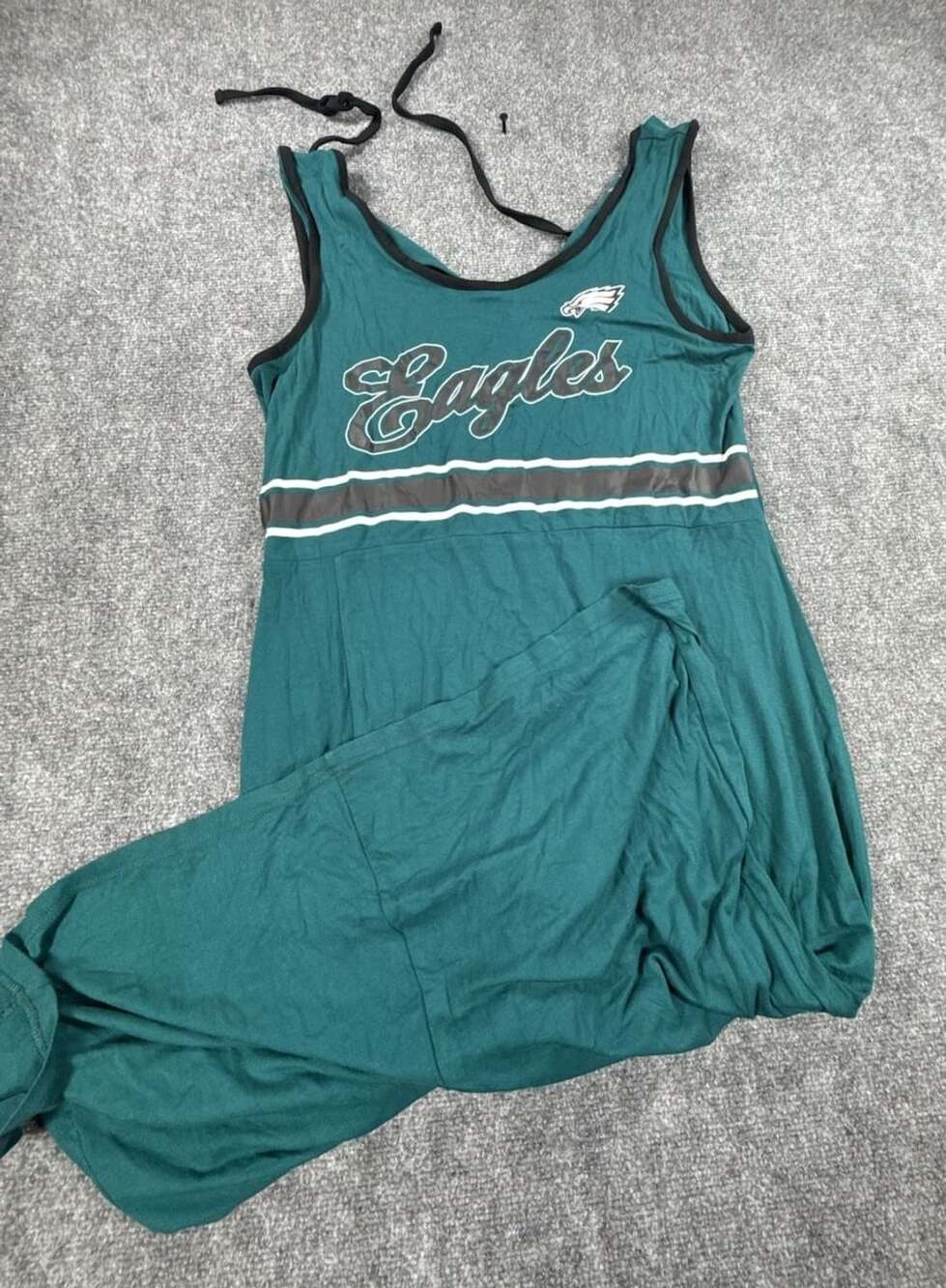 Women's G-III 4Her by Carl Banks Philadelphia Eagles Maxi Dress Size L- NWOT
